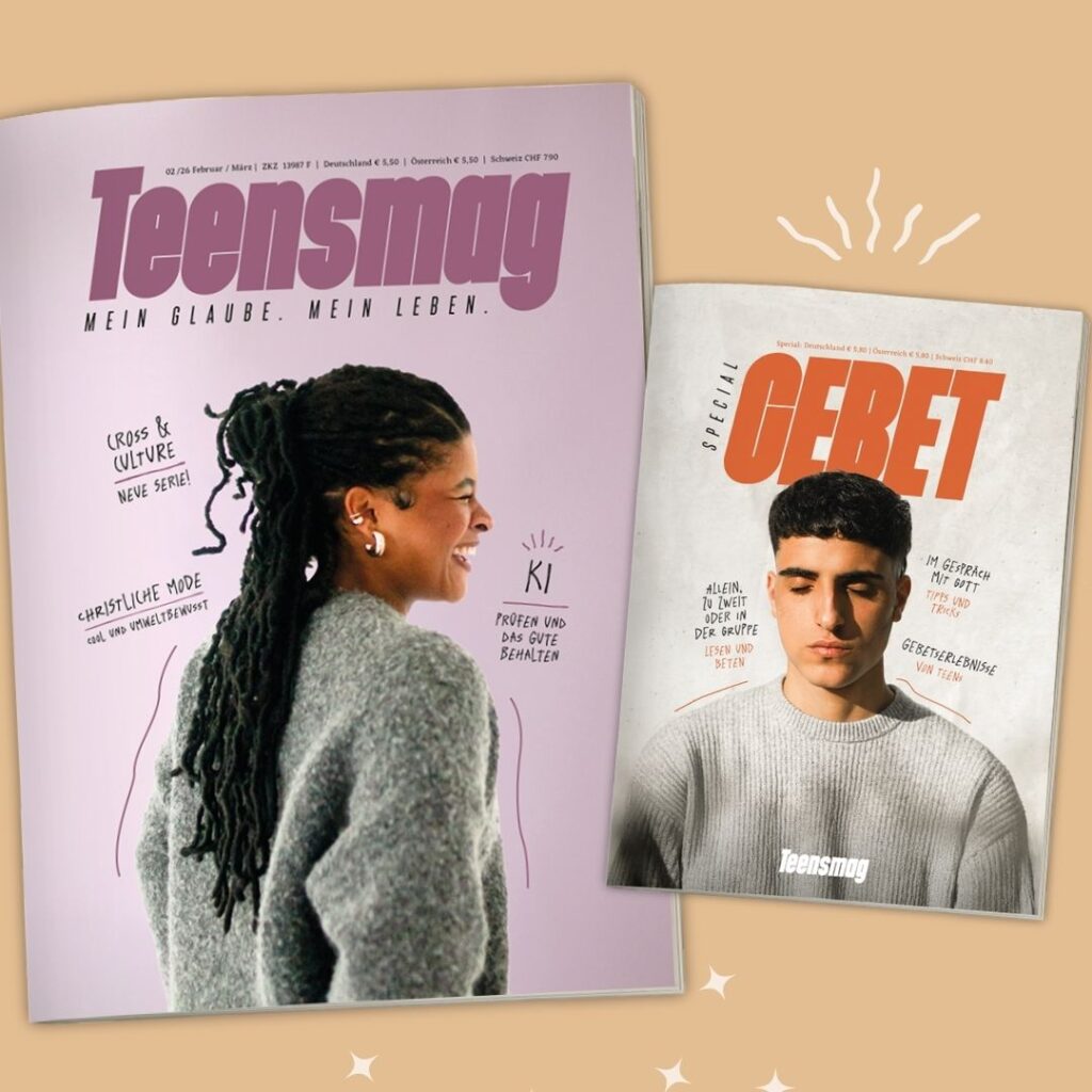Cover vom Teensmag Magazin mit dem Cover vom Special Gebet