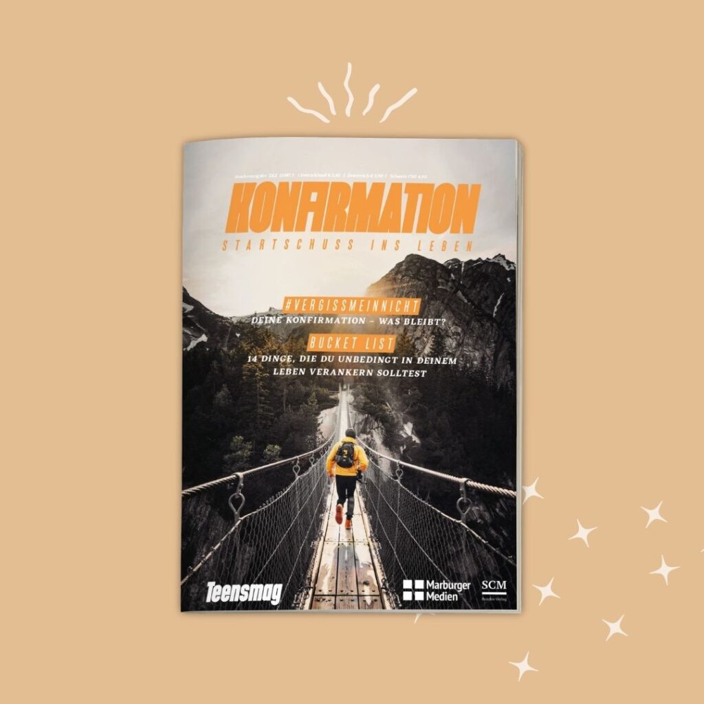 Cover vom Teensmag Heft Konfirmation