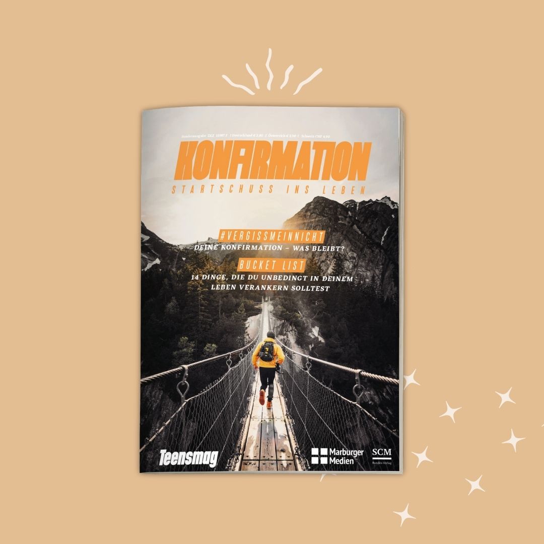 Cover vom Teensmag Heft Konfirmation